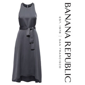 NWT Banana Republic sleeveless blue dress.